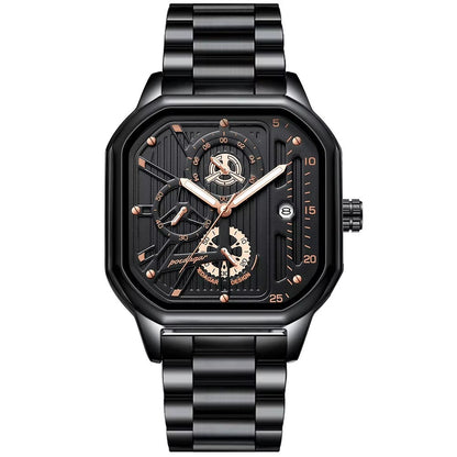 Luxury waterproof watch with box