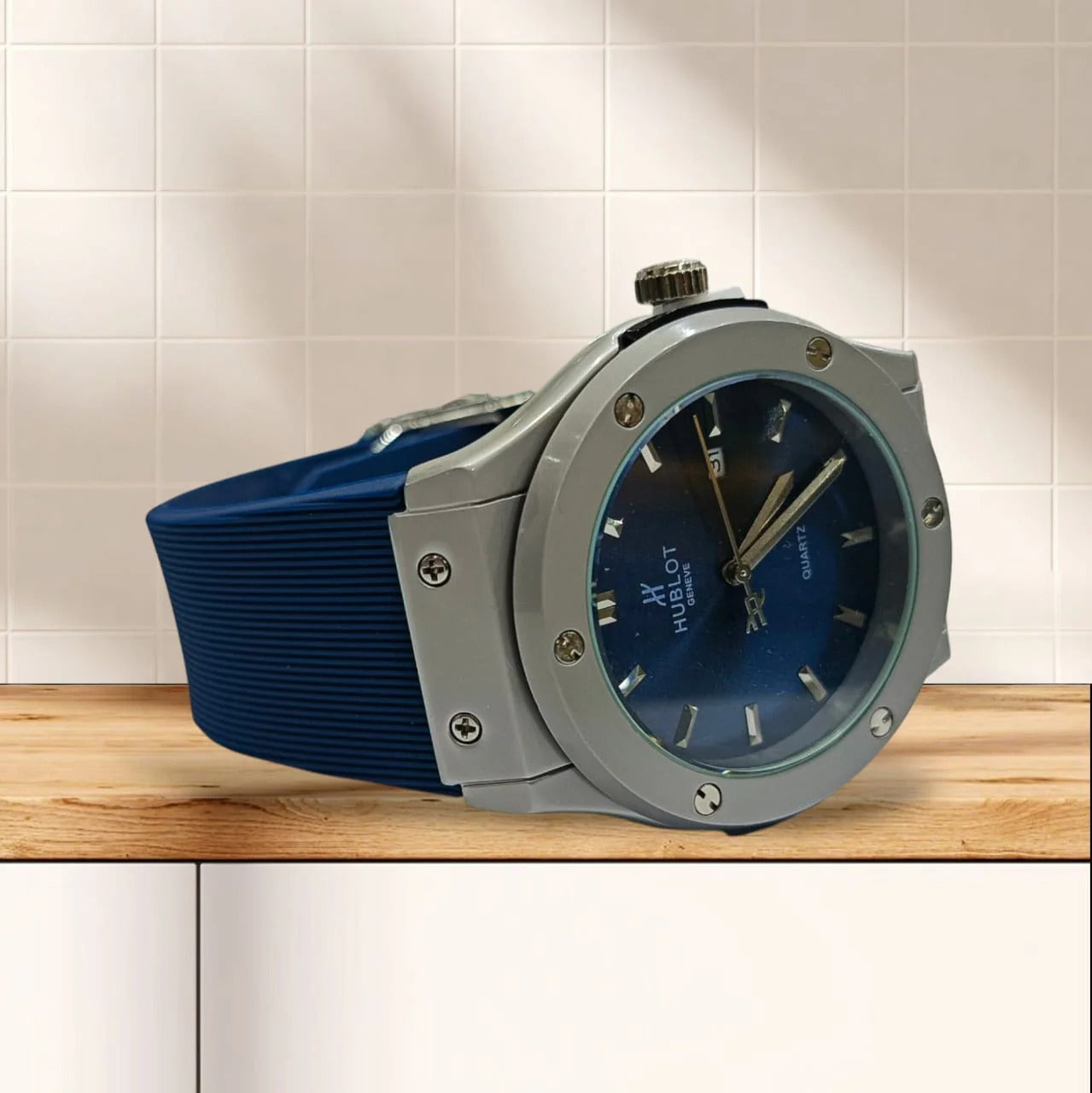 NEW LUXURY HUBLOT QUARTZ CLASSIC WATCH WITH BOX