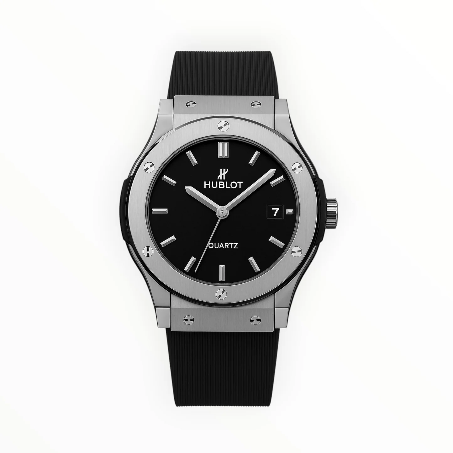NEW LUXURY HUBLOT QUARTZ CLASSIC WATCH WITH BOX