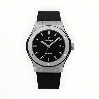 NEW LUXURY HUBLOT QUARTZ CLASSIC WATCH WITH BOX