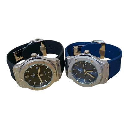 NEW LUXURY HUBLOT QUARTZ CLASSIC WATCH WITH BOX